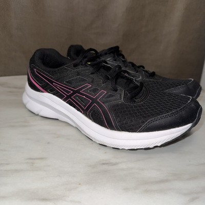 ASICS Jolt 3 Women s Athletic Running Shoes Sneakers Size 9 Black Pink 1012A908