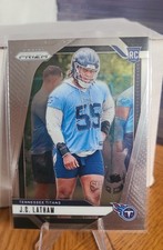 2024 Panini Prizm - Rookies J.C. Latham #334 (RC)