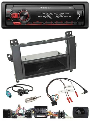 Pioneer DAB 1DIN MP3 Lenkrad USB Autoradio für Mercedes A-Klasse W169 B-Klasse T - Bild 1 von 4