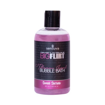 855559008249 Płyn do kąpieli - Sensuva Big Flirt Pheromone Bubble Bath Sweet Sec