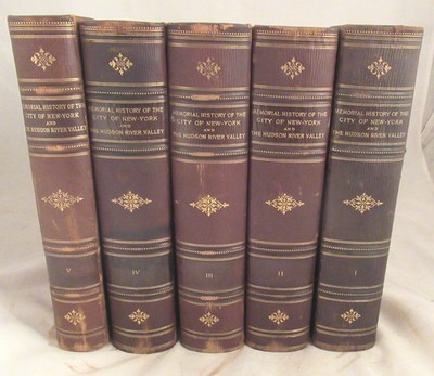 Memorial History of the City of New-York and the Hudson River Valley 1892-1896 1