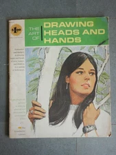 Old Book " The Art Of Drawing Heads & Hands"