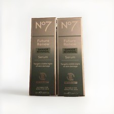 No7 Future Renew Damage Reversal Face Serum - 0.84 fl oz  2 PACK  FREE SHIPPING