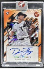 2025 Topps Pristine Drew Thorpe Auto RC Orange Refractor Rookie #/25 White Sox