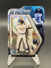 Dax Kilby 2025 Bowman Draft Chrome In Action New York Yankees BIA-18