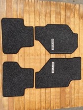 For Civic Wagon Shuttle Ef Ee Ed Ef5 4wd Floor Mat Ribbed Black Set Of4 1988-91