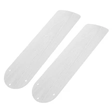  2 Pcs Fan Blades Wood Grain Replacement Ceiling Fans Accessories