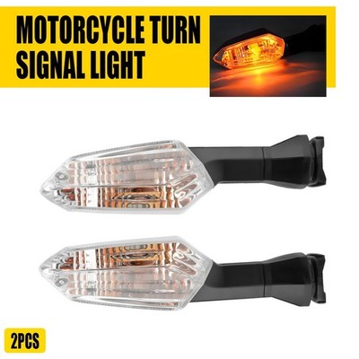 Pair Clear Amber Rear Turn Signal Light Fit For KAWASAKI NINJA 300 2013-2021 EOA
