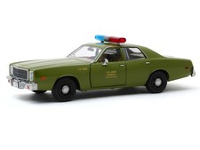 1977 Plymouth Fury U.S. Army Police The A-Team (Hollywood Series 10) Diecast -