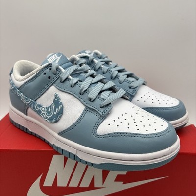 Buy Size 6.5 - Nike Dunk Low Blue Paisley W online | eBay