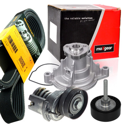 CONTITECH / MAXGEAR Keilrippenriemen Satz mit Wasserpumpe für A3 YETI GOLF VW