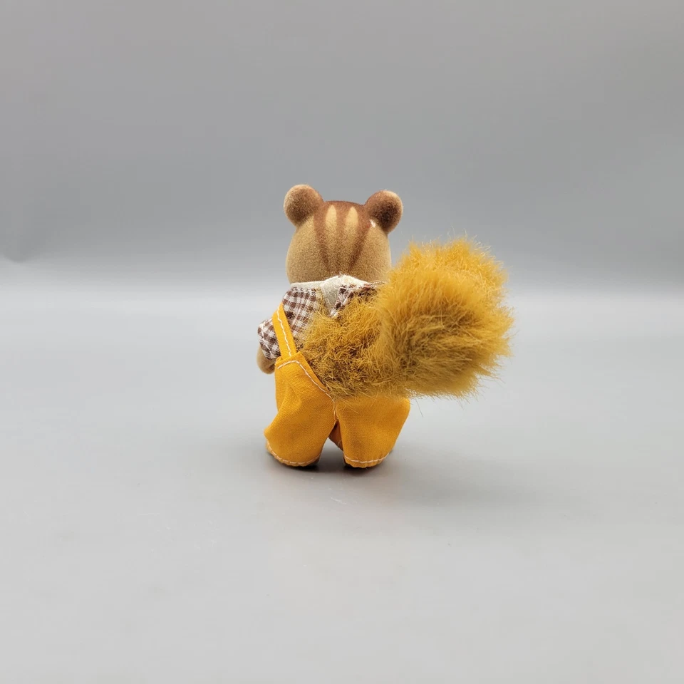 Familia ardilla Calico Critters primera generación Sylvanian Families 1993 de colección Foto 3 de 4