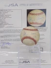 HANK AARON HOF Signed Autograph NL Baseball Braves SWEET SPOT JSA💎 LOA