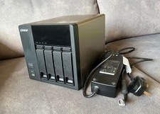 QNap TS-412 NAS Marvell 6281 256MB RAM 4 Bays HDD Storage (No Drives)