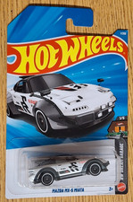 2026 Hot Wheels Mazda MX-5 Miata 1/250 Dream Garage JJJ02 White