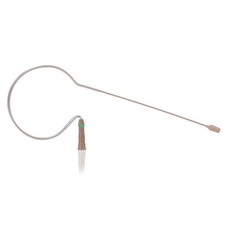 Countryman E6 Directional Earset Mic - Tan, 1mm, Shure Transmitter