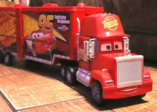 Disney Cars Super Track Mack 2-in-1 Transforming Truck Racetrack Talking 3FT