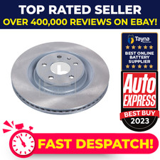 2x Brake Discs Pair Vented fits AUDI A7 4G, 4KA Rear 2010 on 330mm Set Febi New