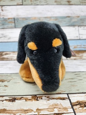 Steiff Dachshund Black American Kennel Club FAO Schwartz Plush