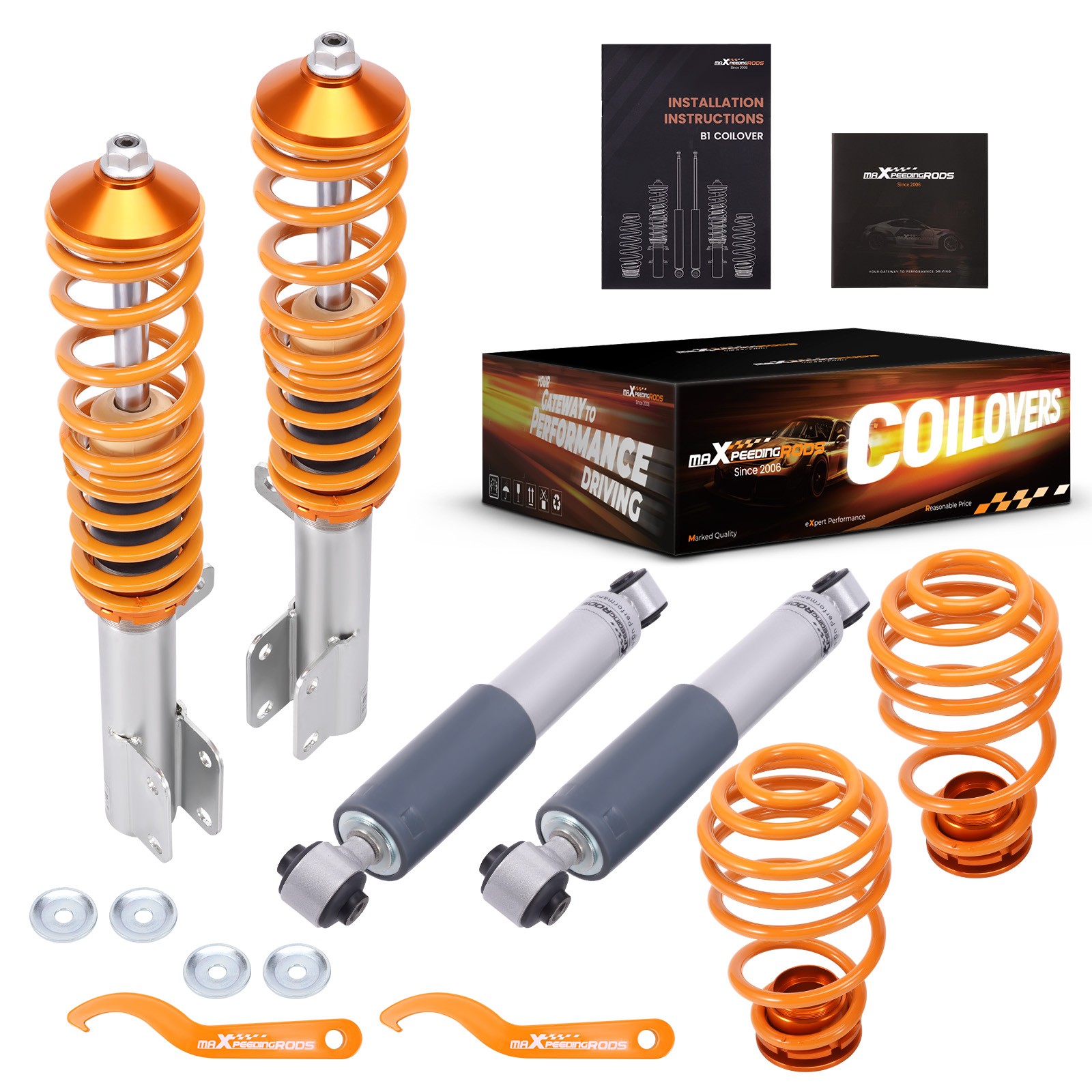 Coilovers Lowering Kit for Vauxhall Astra Mk4 Astra G 1998–2004 Opel Zafira A