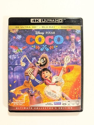 Coco Ultimate Collector's Edition (4K Ultra HD Blu-ray, 2017) Disney Pixar