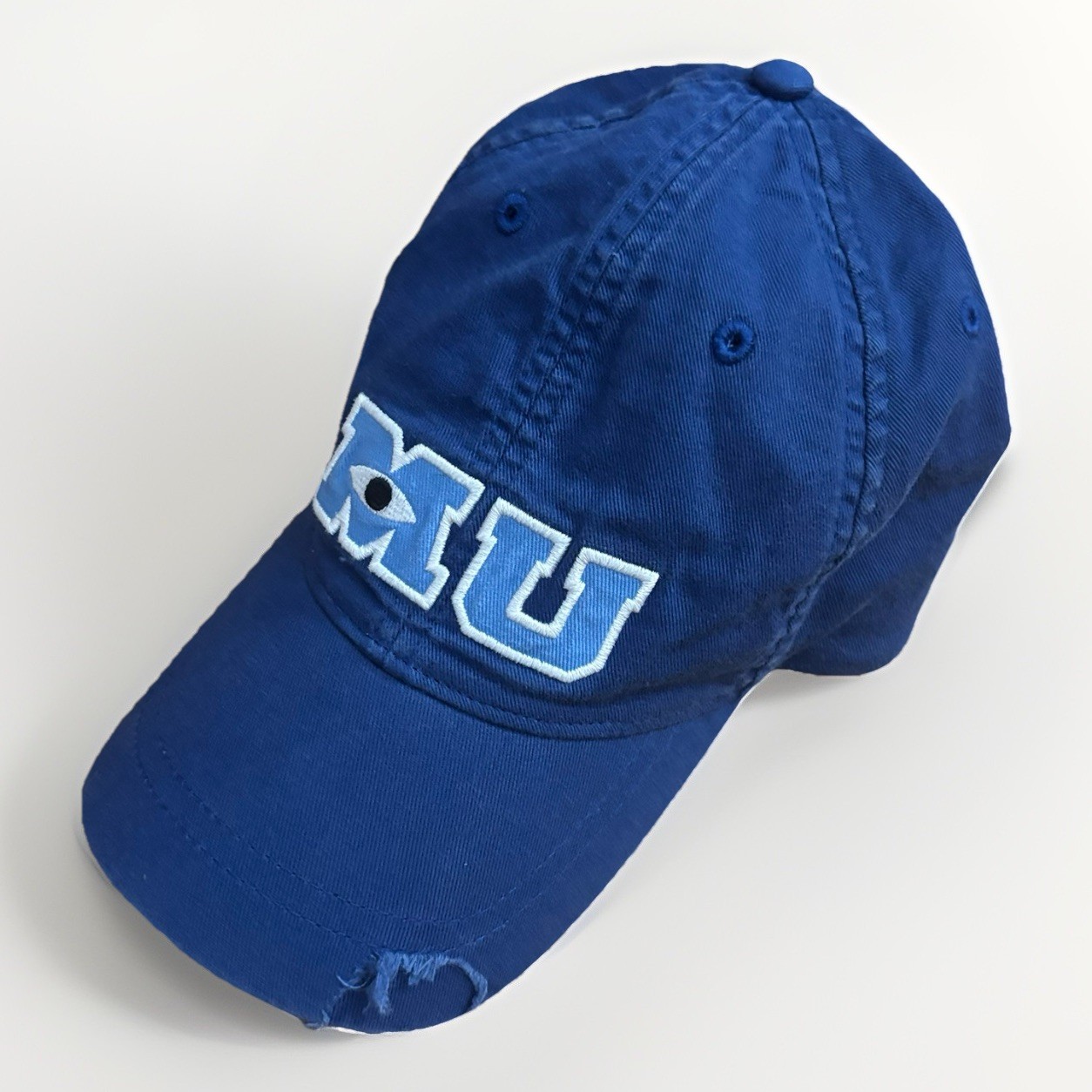 Sombrero Universitario Monstruos Parques Disney Adulto Mike Wazowski Azul Papá Gorra Pixar