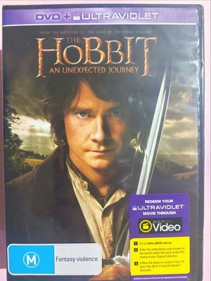 Hobbit - An Unexpected Journey (Region 4 DVD) Brand New & Sealed, FREE Fast Post