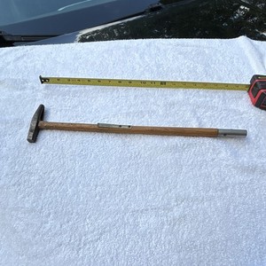 A.R. Robertson Brick Hammer Boston Mass Model 16 in Wood Handle Metal Head