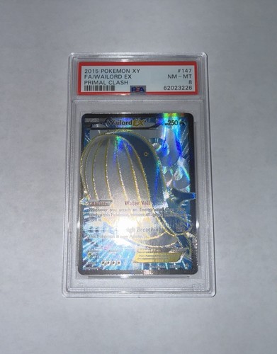 Wailord-EX graded PSA 8 for sale on eBay