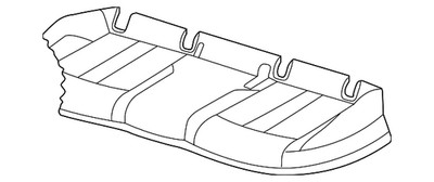 Genuine Audi Cushion Cover 8W8-885-403-AJ-KGL