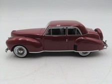 Greenlight Collectibles 86324 1:43 1941 Lincoln Continental in Mayfair Maroon EX