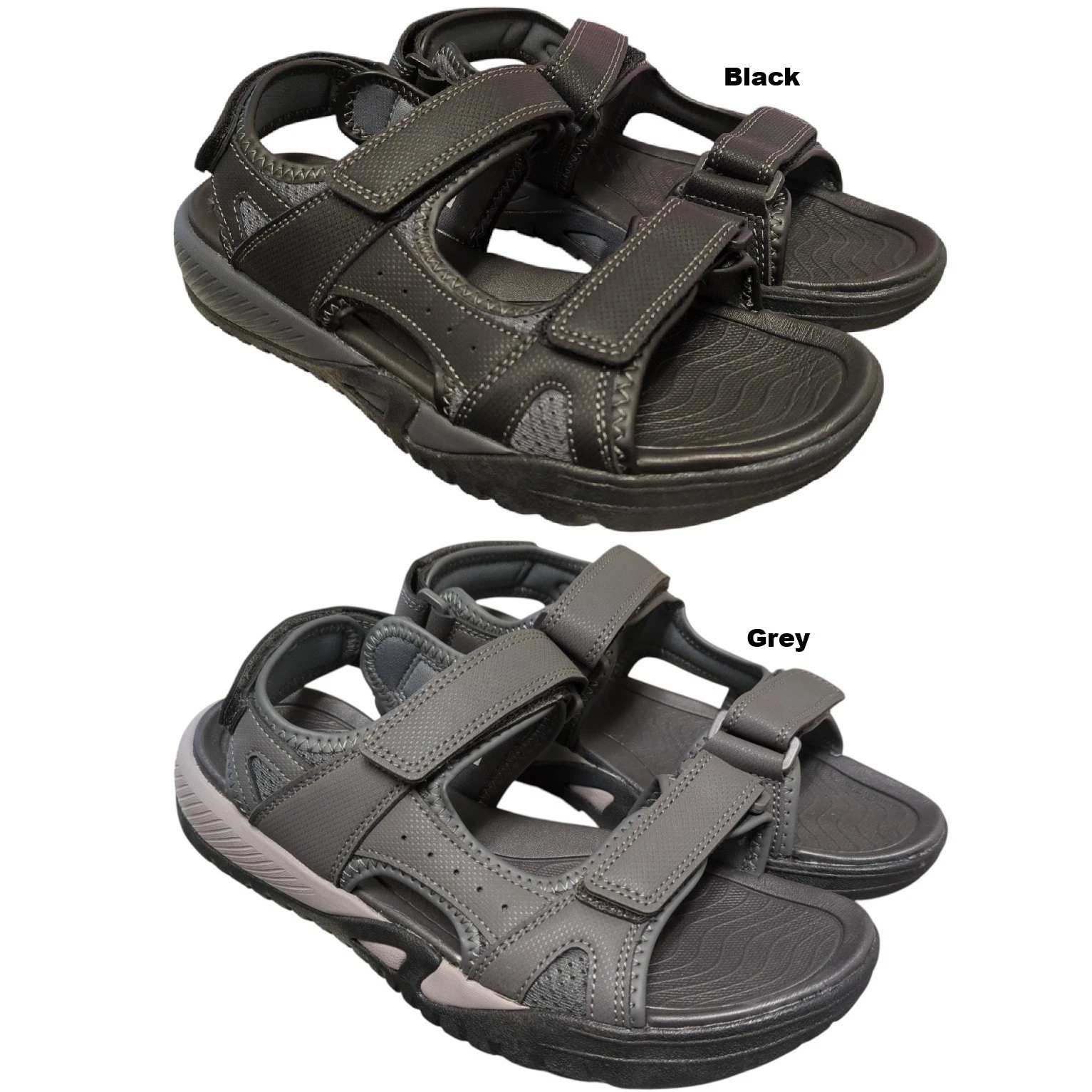Eddie Bauer Men's Lightweight All-Day Comfort Adjustable Fit Water Sandal
