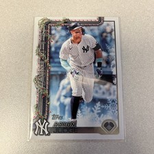 2025 Topps Holiday - Aaron Judge #H161