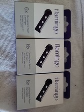 Lot Of 3 New Flamingo Dermaplane Razor Refill Cartridges - 6 ct