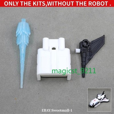 3D DIY Tail Fin/Blue Flame Upgrade Kit For Legacy Velocitron Galaxy Shuttle Gift