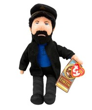 Ty Beanie Baby - Captain Haddock the Man, MWMT Stuffed Animal Toy