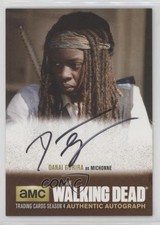 2016 The Walking Dead Season 4 Part 1 Vertical Danai Gurira as Michonne Auto u0h