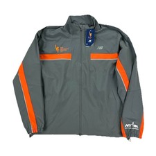 New Balance 2025 New York City Marathon Windcheater MENS Jacket Gray MJ53250M