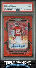 2022 Panini Prizm Trent McDuffie Auto Red Wave Prizm #90/149 PSA 9 Mint A998