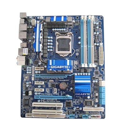 For Gigabyte GA-P55A-UD4 Motherboard LGA1156 DDR3 ATX Motherboard Test OK #ff