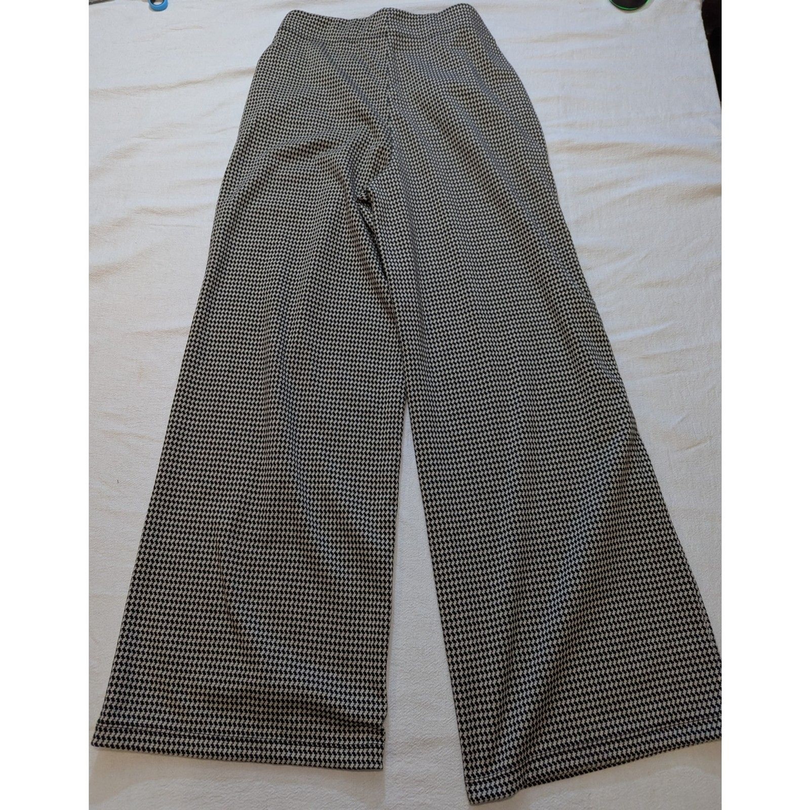 Max Studio Houndstooth Sailor Button High Rise Wi… - image 7