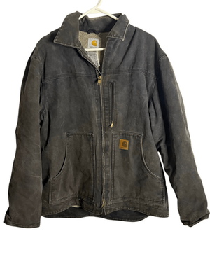 Carhartt C61 FRB LARGE Sandstone Ridge Coat Men's Sherpa Lined