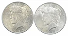 1925 & 1922 & Peace Silver Dollar $1 Bullion Collection Lot *873