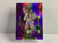 2022 Panini Chronicles WWE Cora Jade ROOKIE Certified Purple Parallel #’d/49