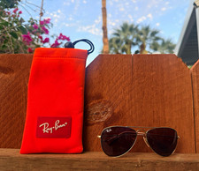 Authentic Kids Ray-Ban Junior Aviator Sunglasses