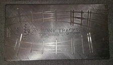 Fast Tracks HO Code 83 AF-HO-R-6-ME83-24-18 Curved Turnout Fixture Jig Template