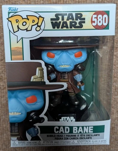 Funko Pop Cad Bane Star Wars Bobble-head Book Of Boba Fett