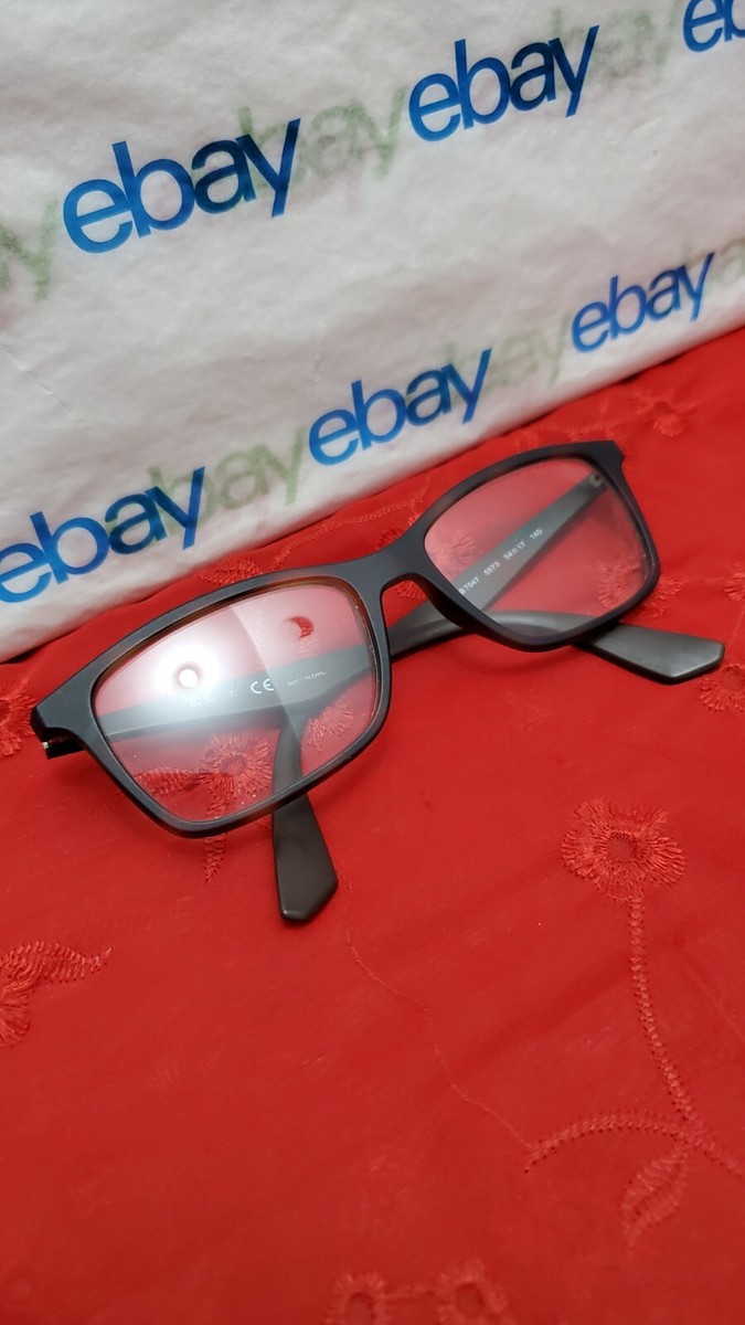 ✅️⭐ Ray-Ban RB 7047 5573 Dark Brown Tortoise Matte 54¤17  display picture 3