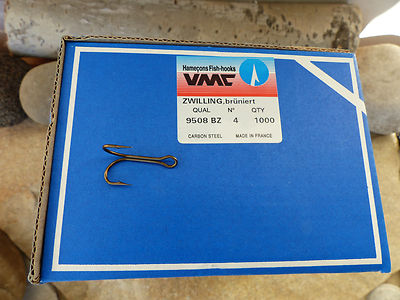 VMC DOPPEL HAKEN ZWILLINGSHAKEN 9508 BZ GR. 4 - 10 STÜCK NEU ZUM SONDERPREIS