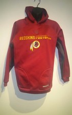WASHINGTON REDSKINS PERFORMANCE PULLOVER HOODIE YOUTH XL  NFL LICENSED 